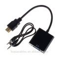 Новый разъем HDMI для VGA женский с адаптером HD Audio Video Video 1080P для ПК